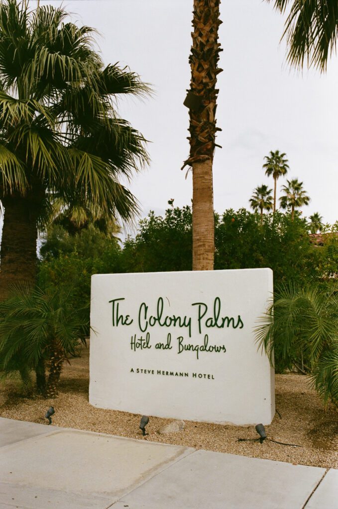 colony palms hotel