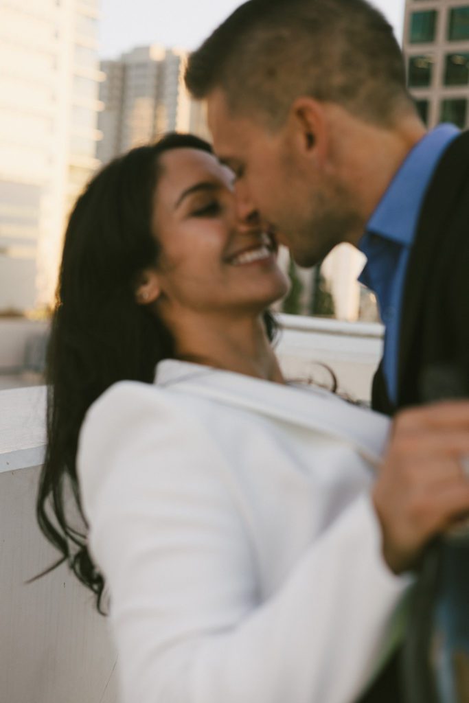 San Diego engagement session downtown