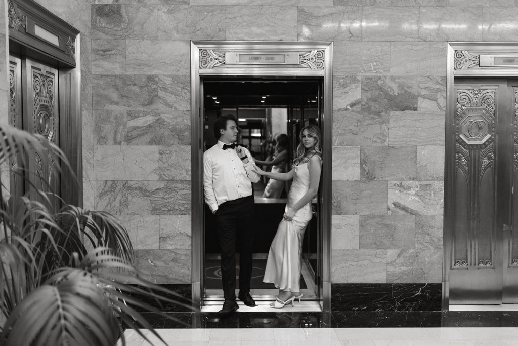 Hotel Destination Engagement Photos at Pendry Chicago