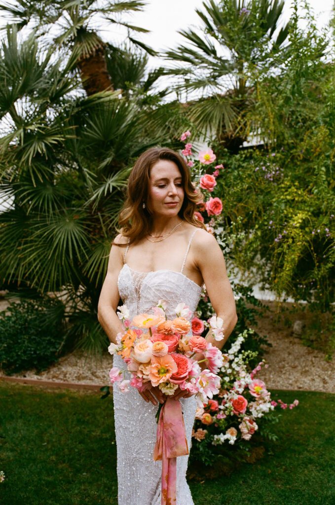 palm springs wedding at colony palms hotel