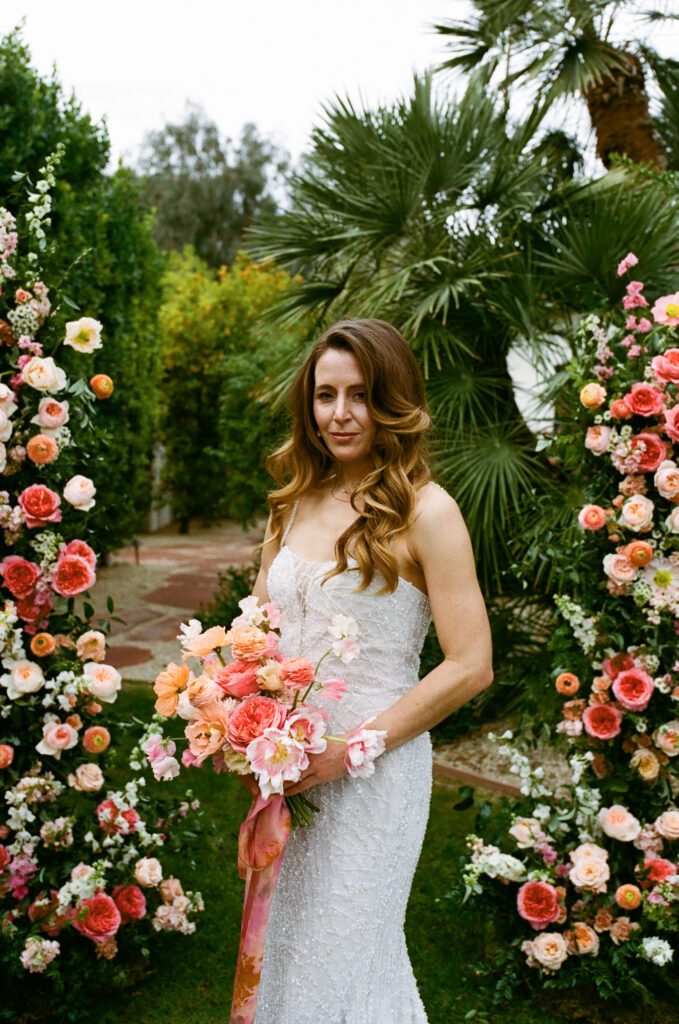 palm springs wedding at colony palms hotel