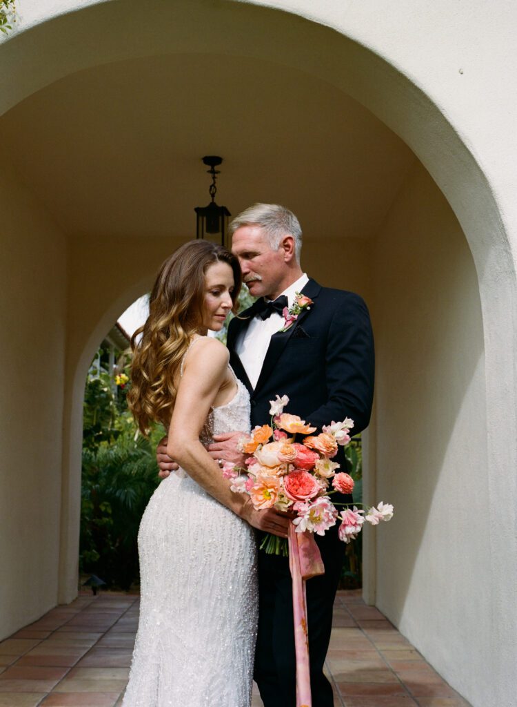 palm springs wedding at colony palms hotel