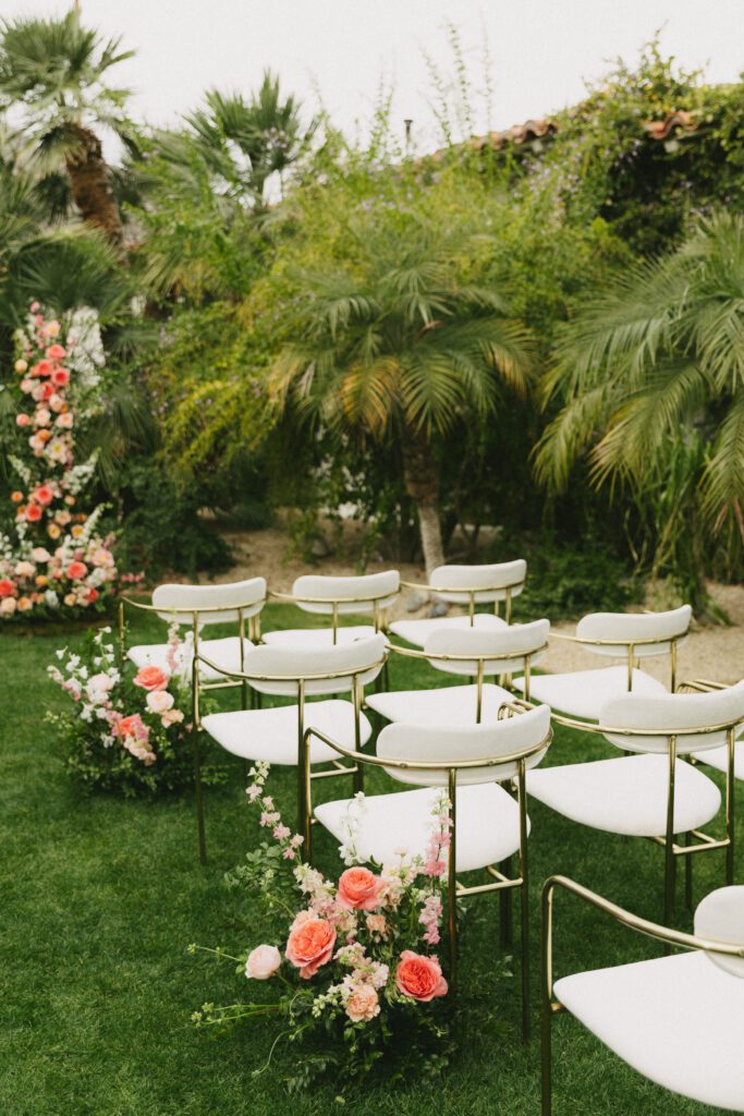 palm springs wedding at colony palms hotel