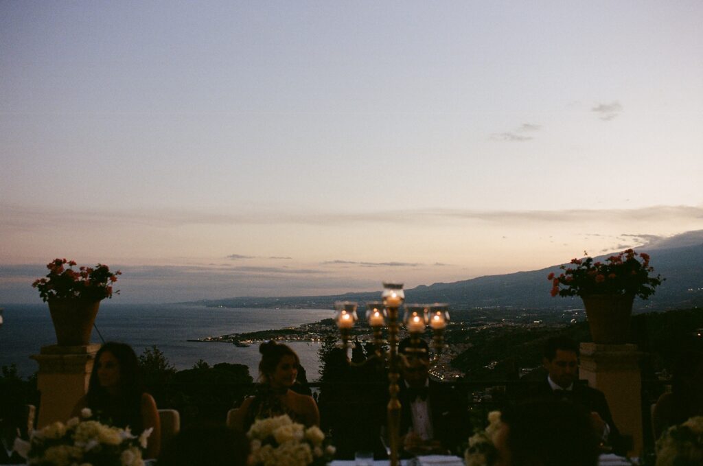 wedding reception at grand hotel timeo sicily